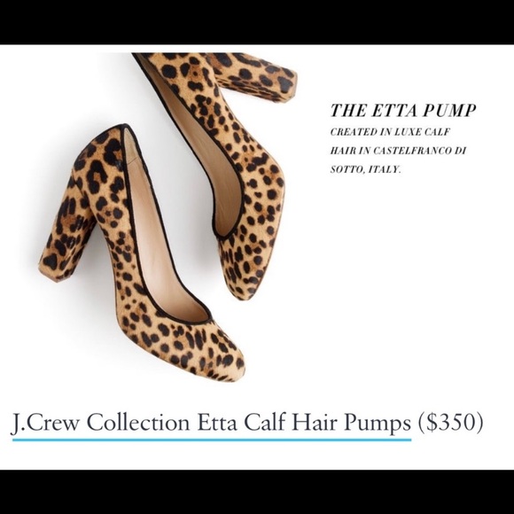 J. Crew Shoes - J.crew Etta Calf Hair Pumps